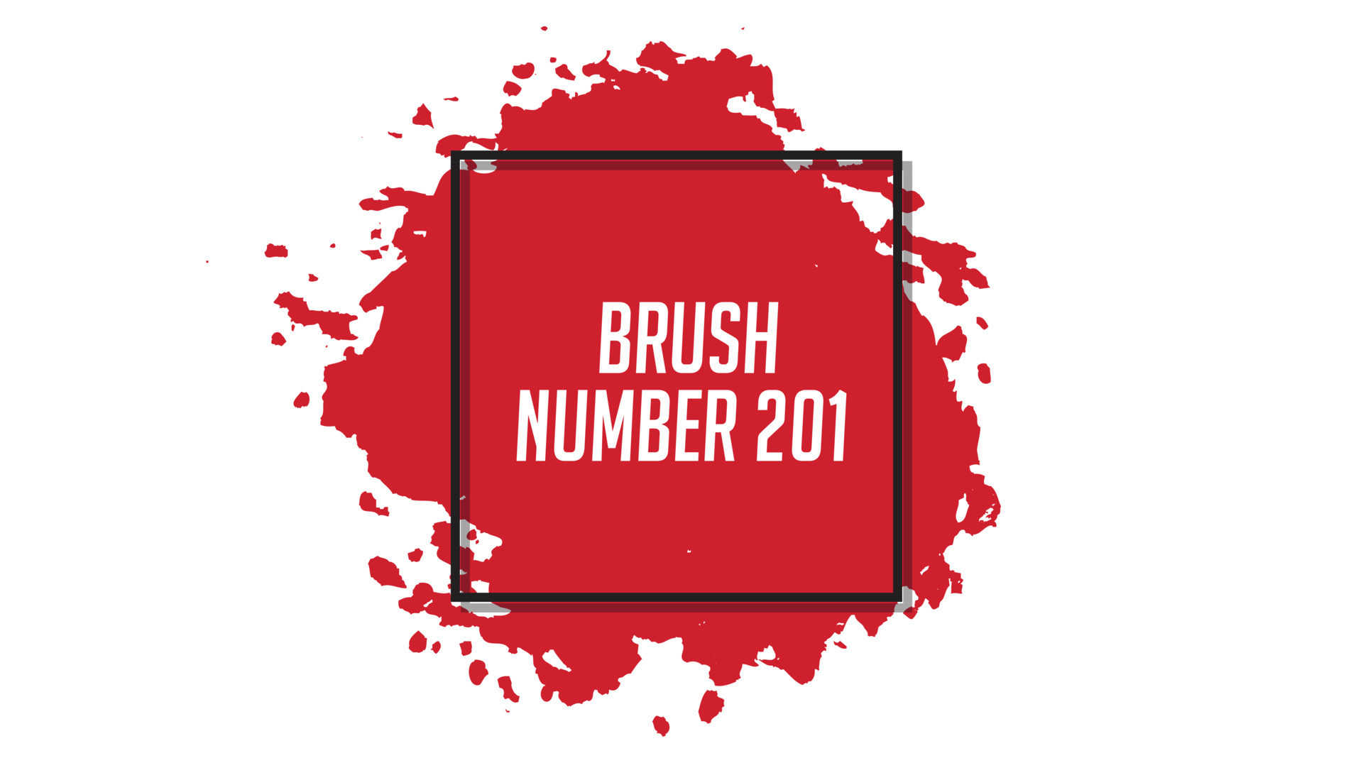 Red color grunge paint stripe vector brush stroke 15313215 Vector Art