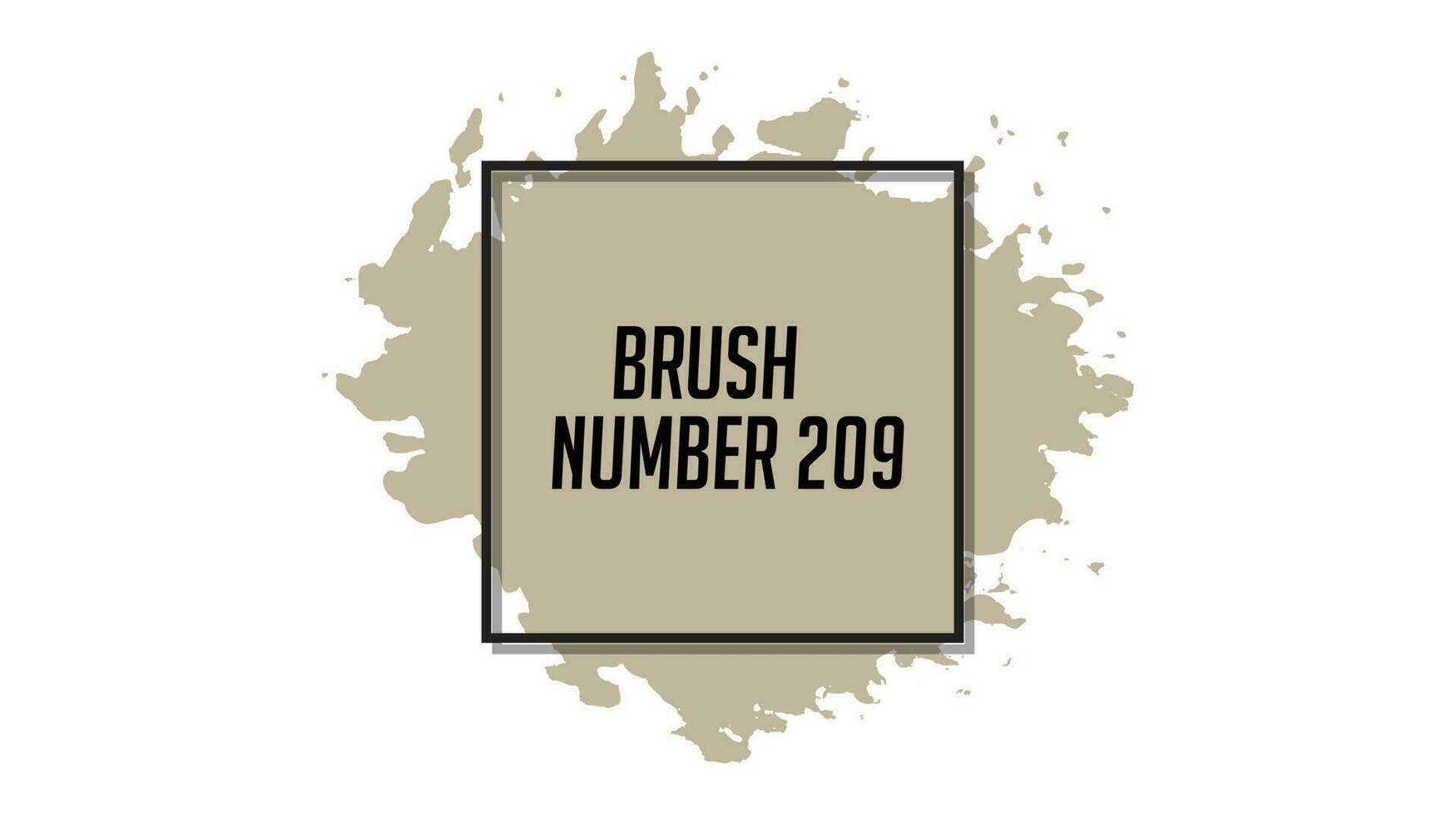 Abstract brush image vector