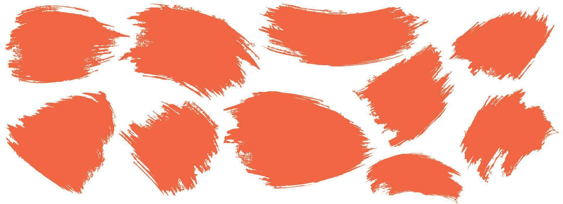 Red color free brush vector and illustration big bundle