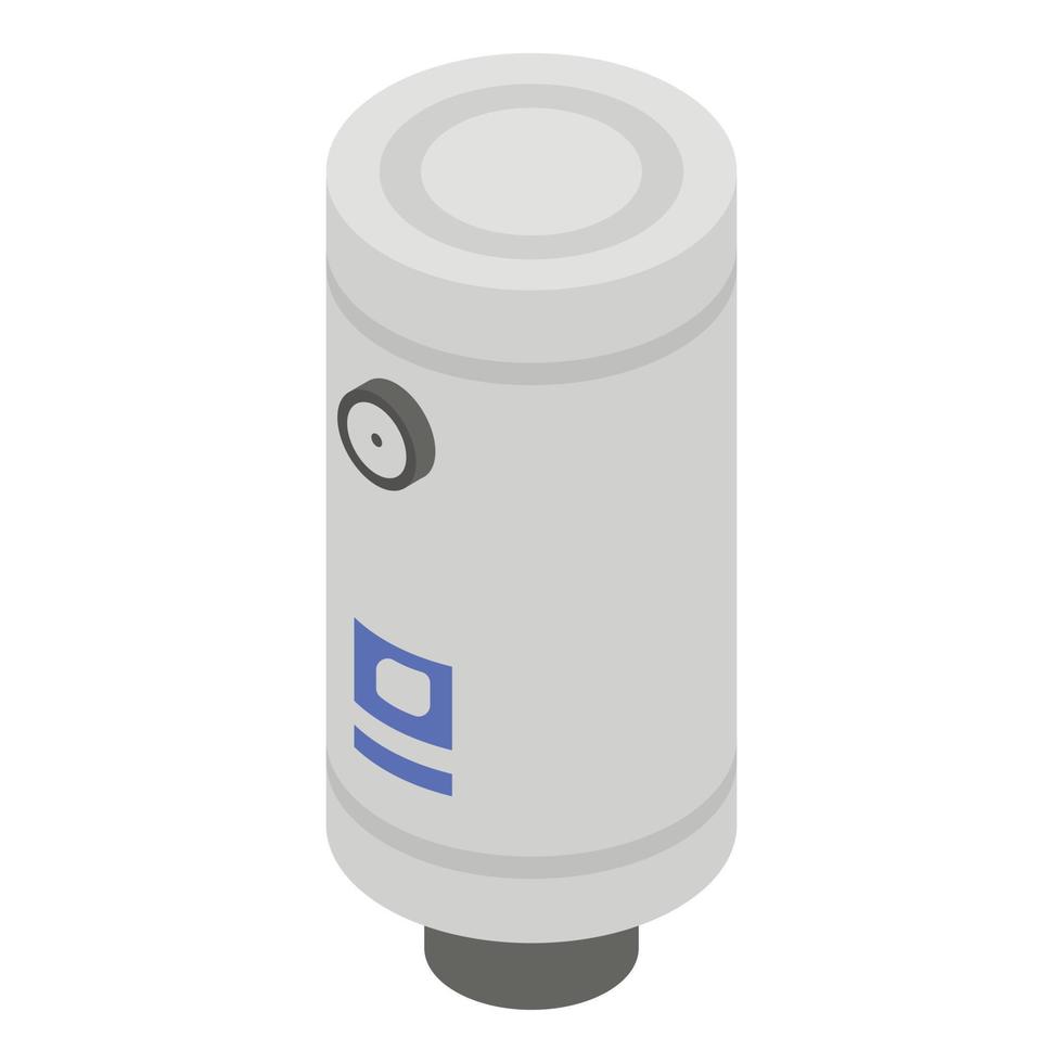 Water boiler icon, isometric style vector