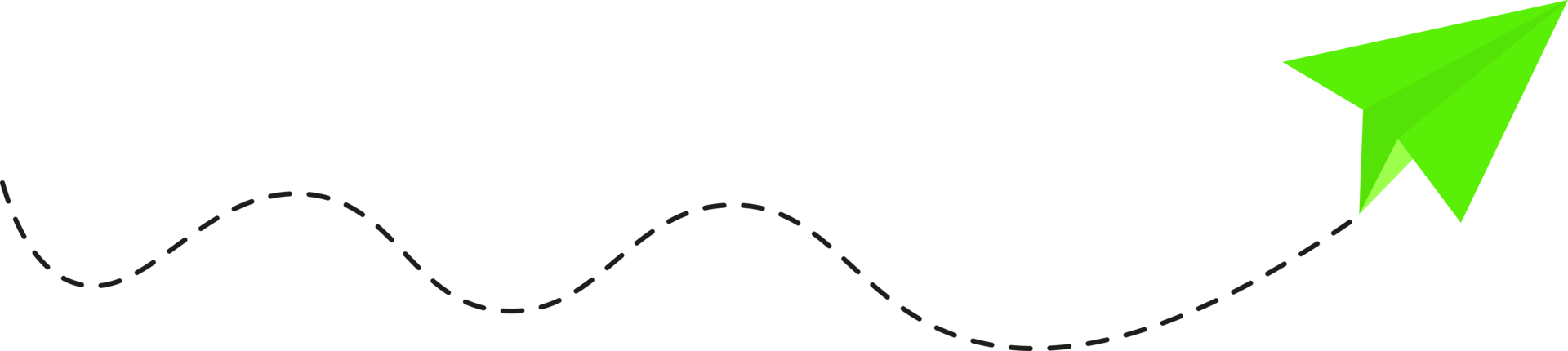 Dashed Line Paper Airplane Route png