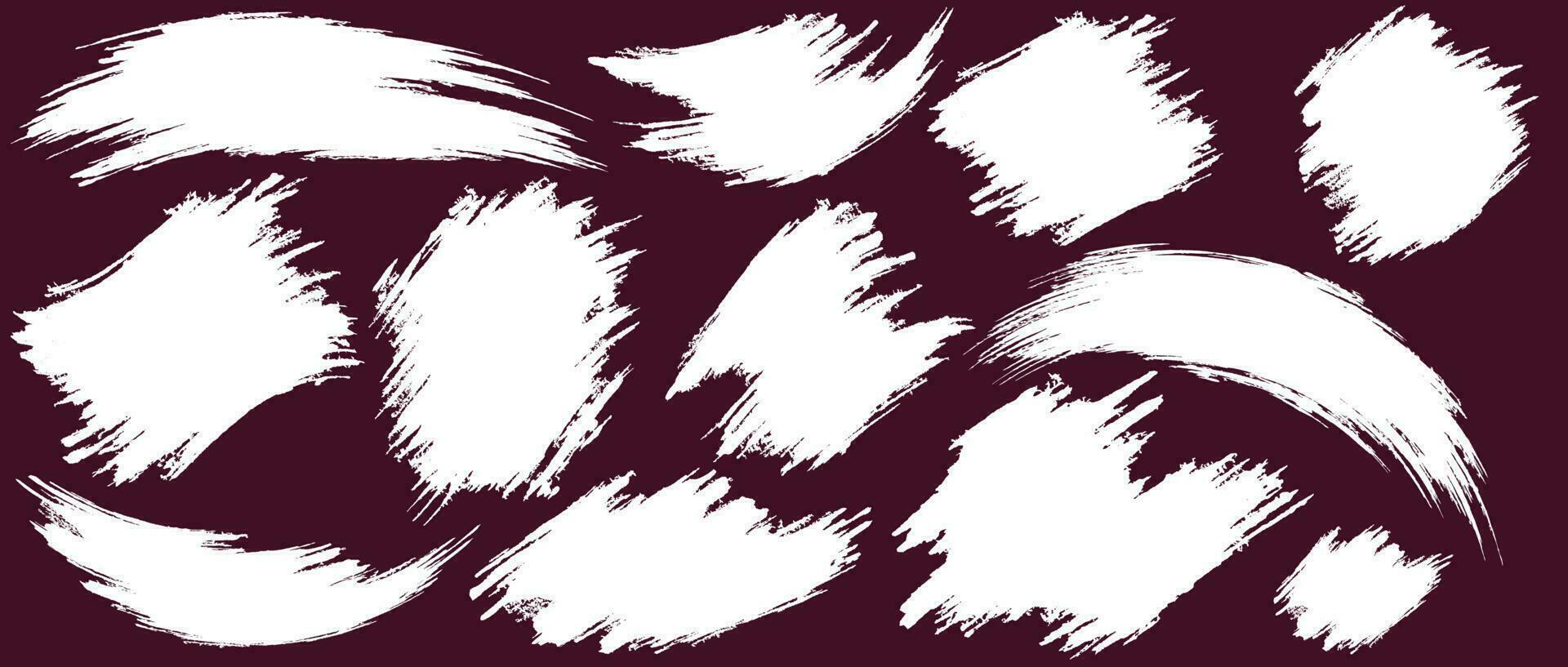 Brushstroke vector big set