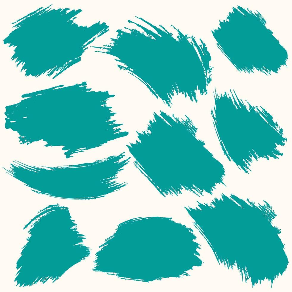 Collection of paintbrushes vector