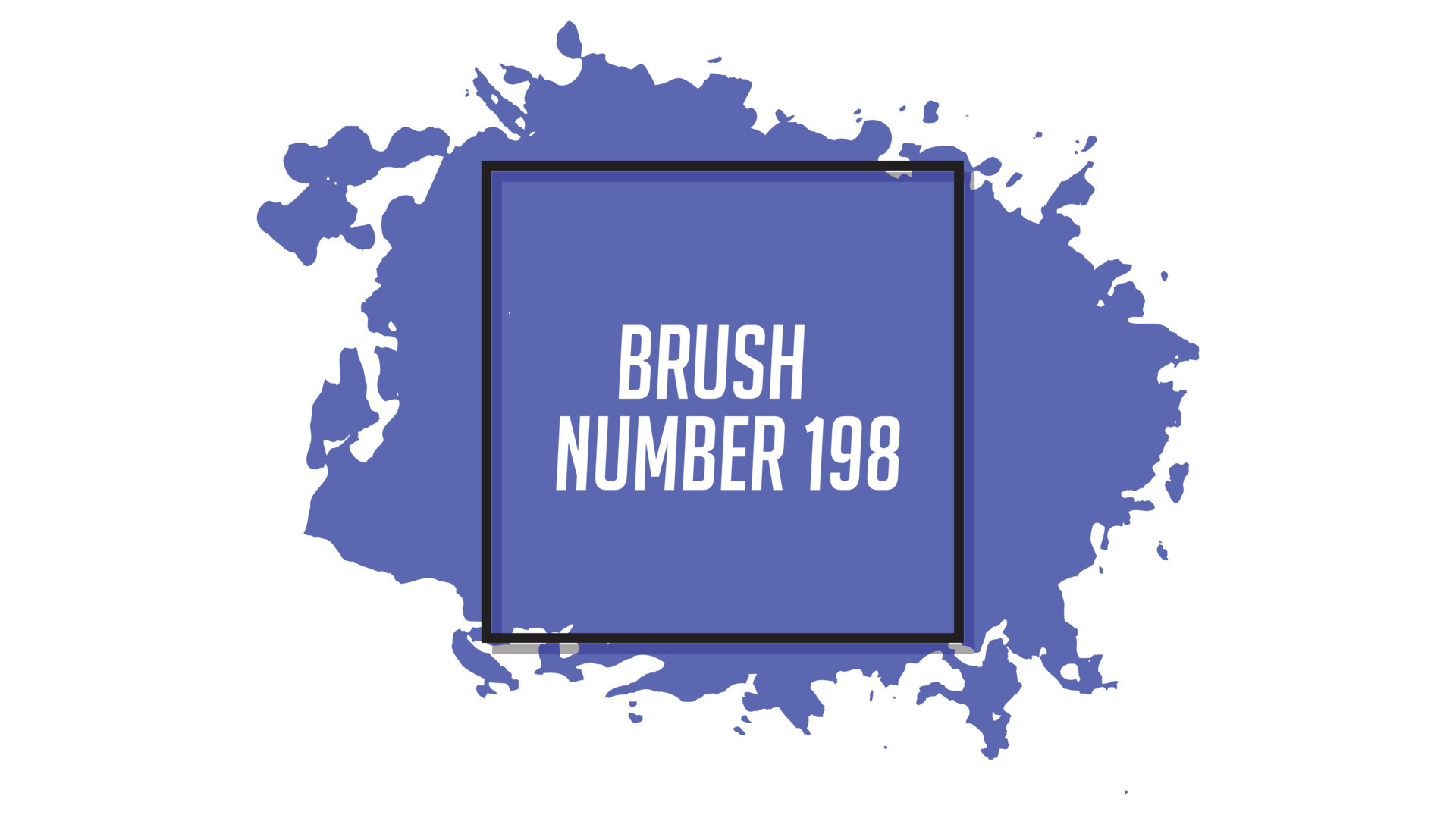 Blue color paint brush vector 15313957 Vector Art at Vecteezy