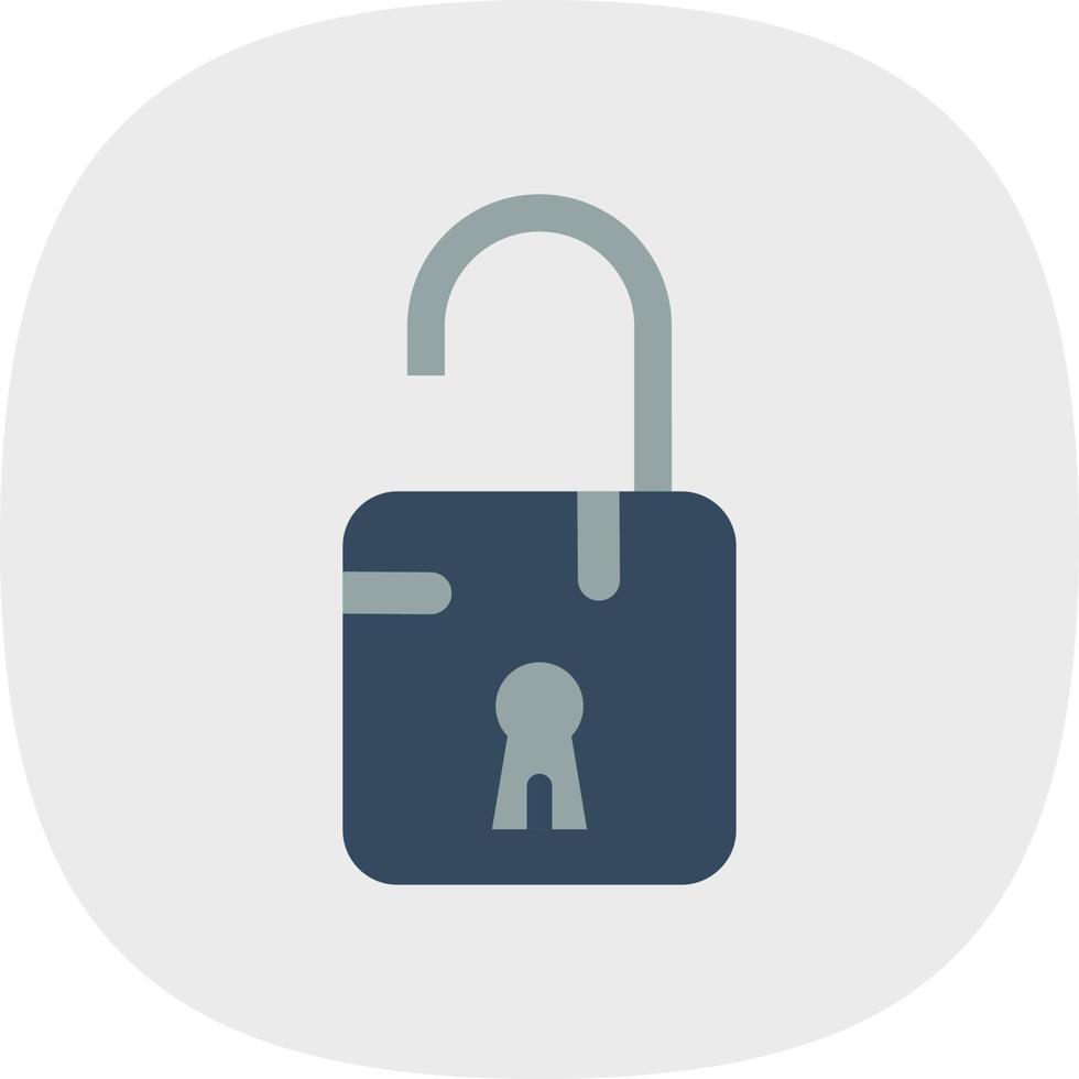 Unlock Vector Icon Design