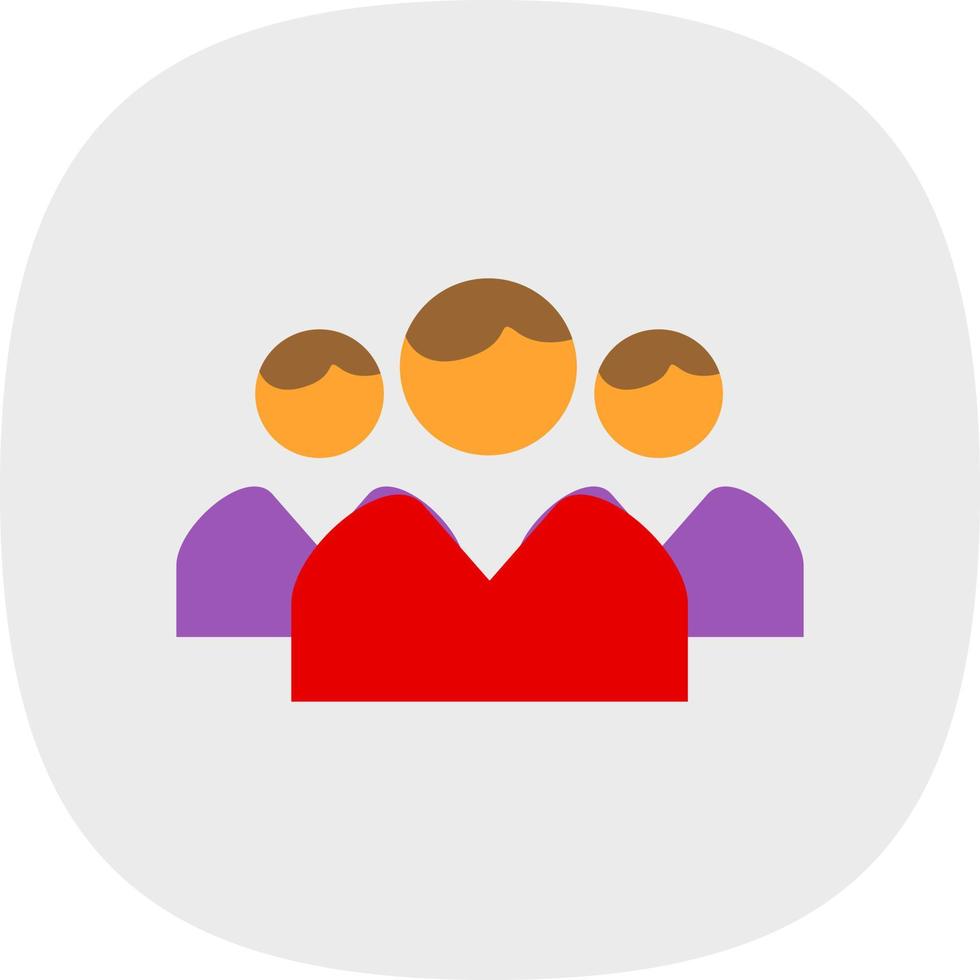 User Friends Vector Icon Design