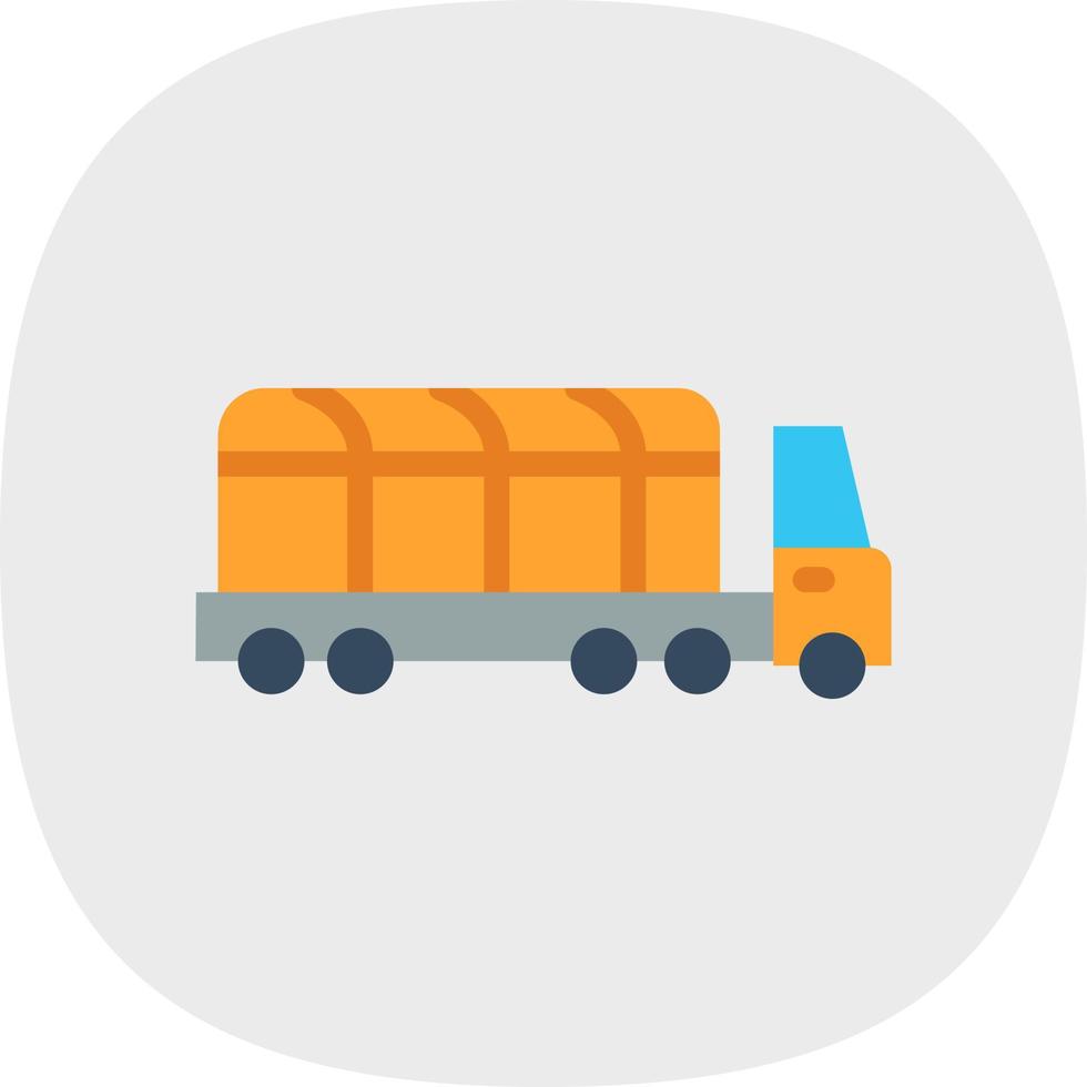 Trailer Vector Icon Design