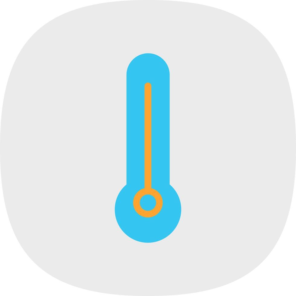 Thermometer Empty Vector Icon Design