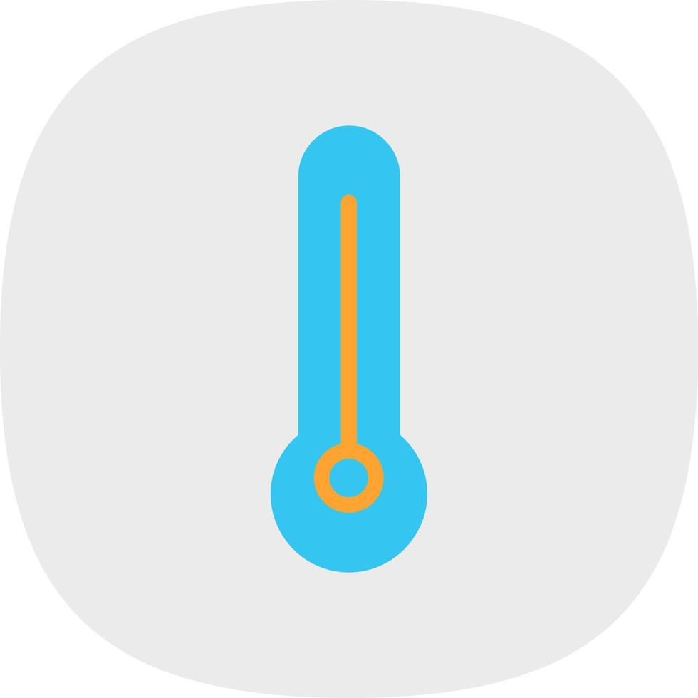 Thermometer Empty Vector Icon Design