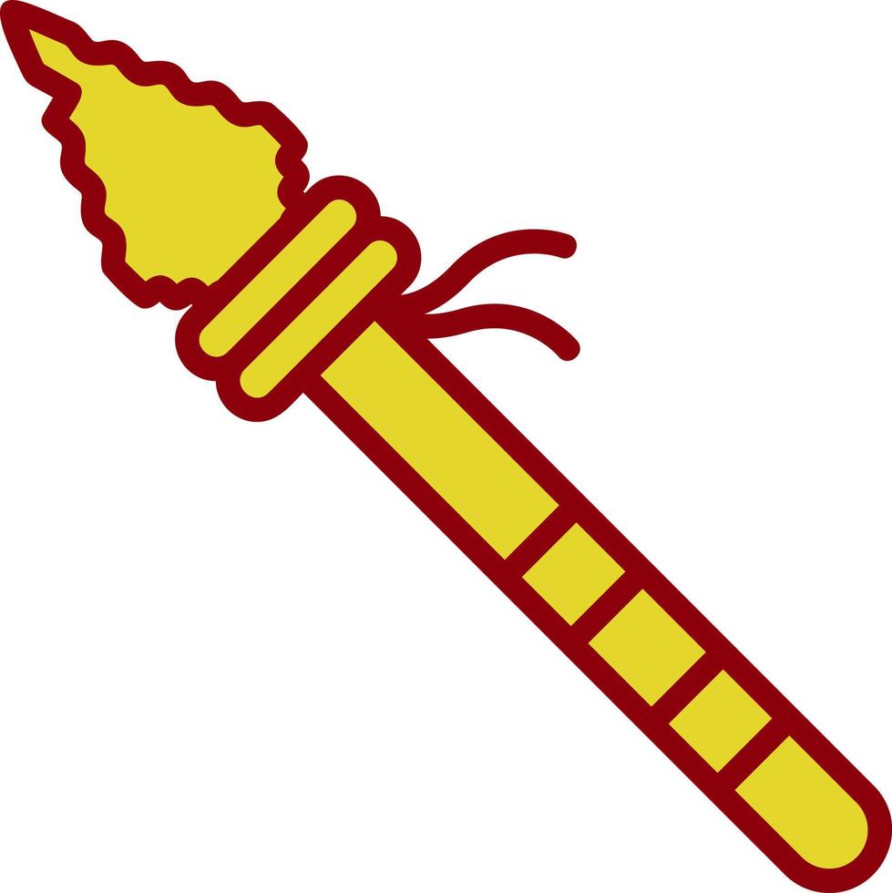 Spear Vector Icon Design