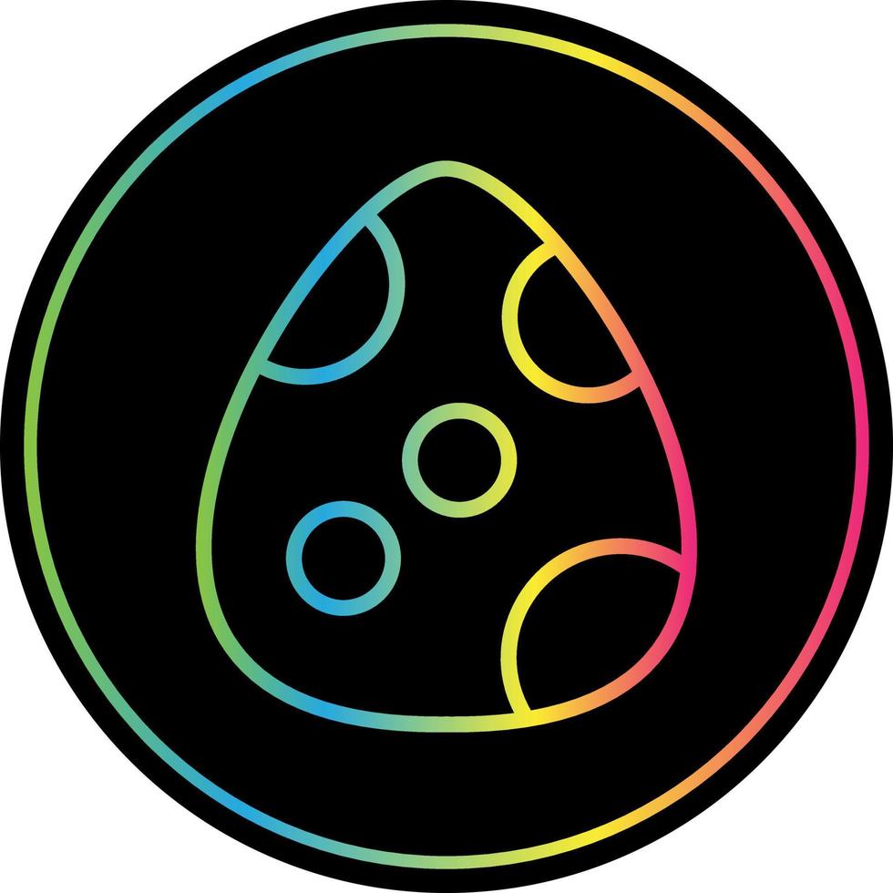 Dinosaur Egg Vector Icon Design