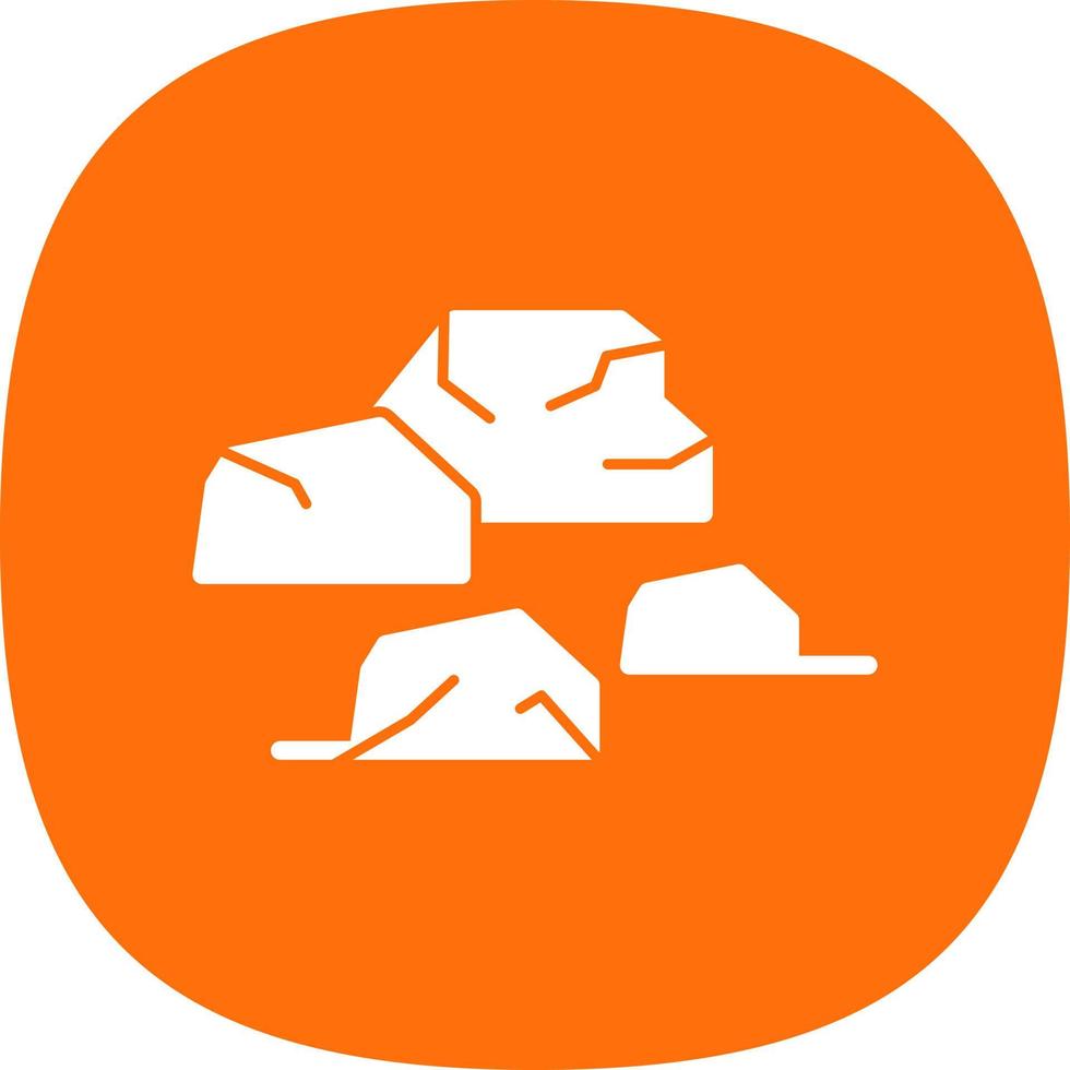 Rock Vector Icon Design