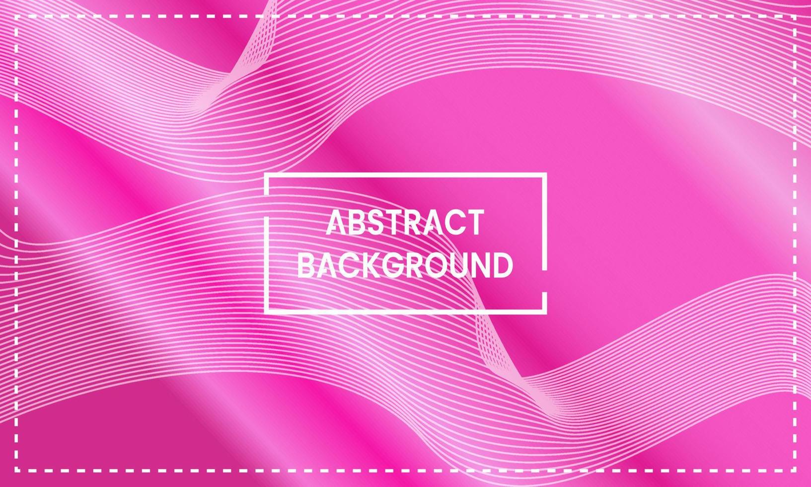 pink diagonal shiny abstract background with frame and wave line pattern. modern and colorful style. use for backdrop, wallpaper, homepage, cover, poster, banner or flyer vector