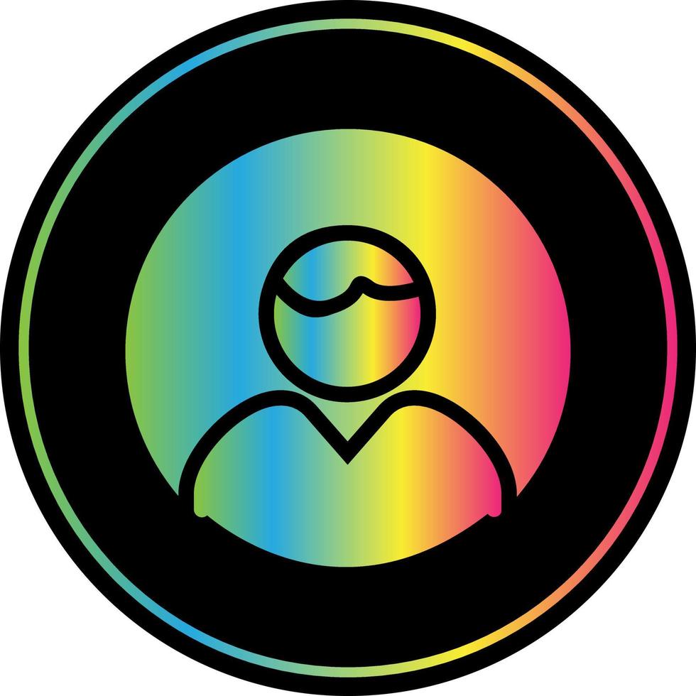 User Circle Vector Icon Design