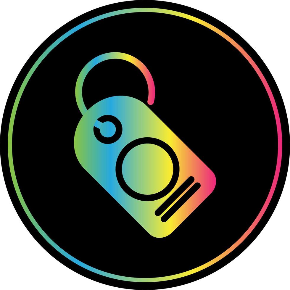 Tag Vector Icon Design