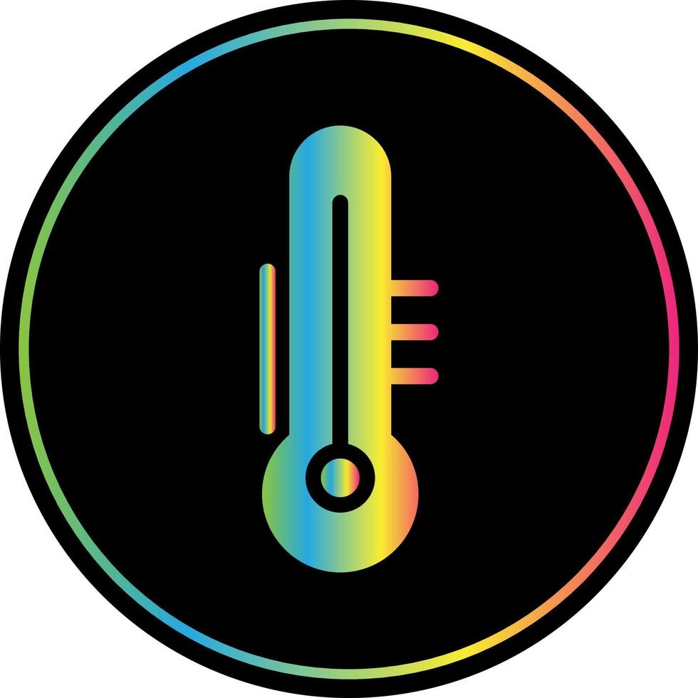 Thermometer Three Quarters vector