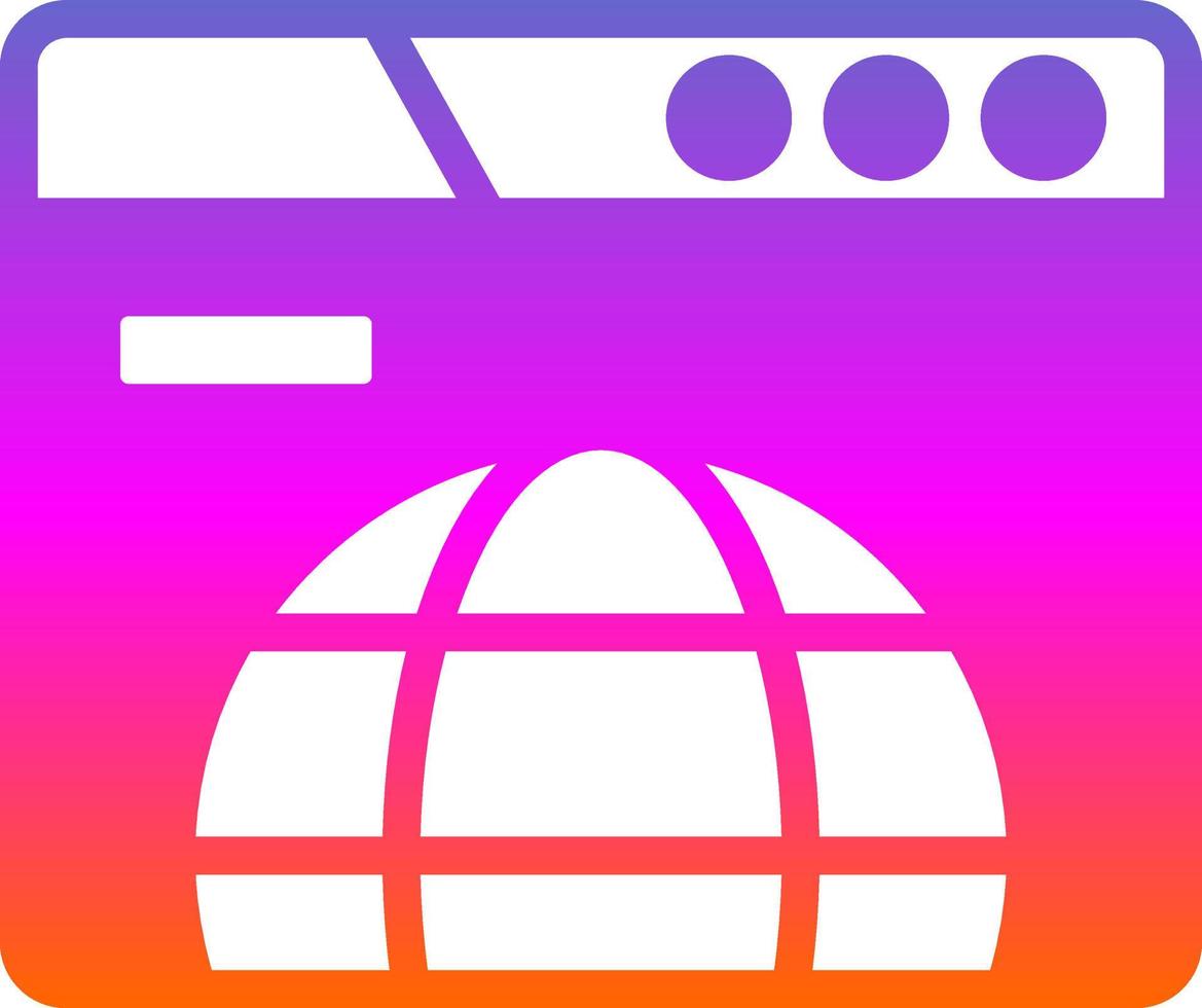 Online Presence Vector Icon Design