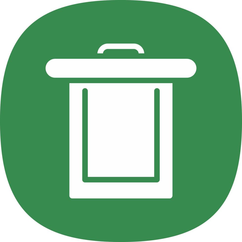 Trash Alt Vector Icon Design