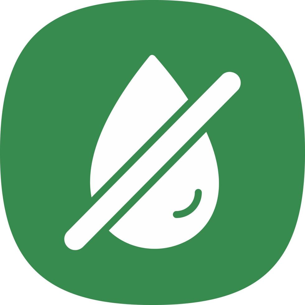 Tint Slash Vector Icon Design