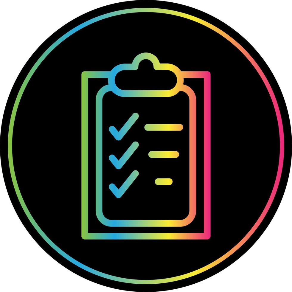 Tasks Vector Icon Design