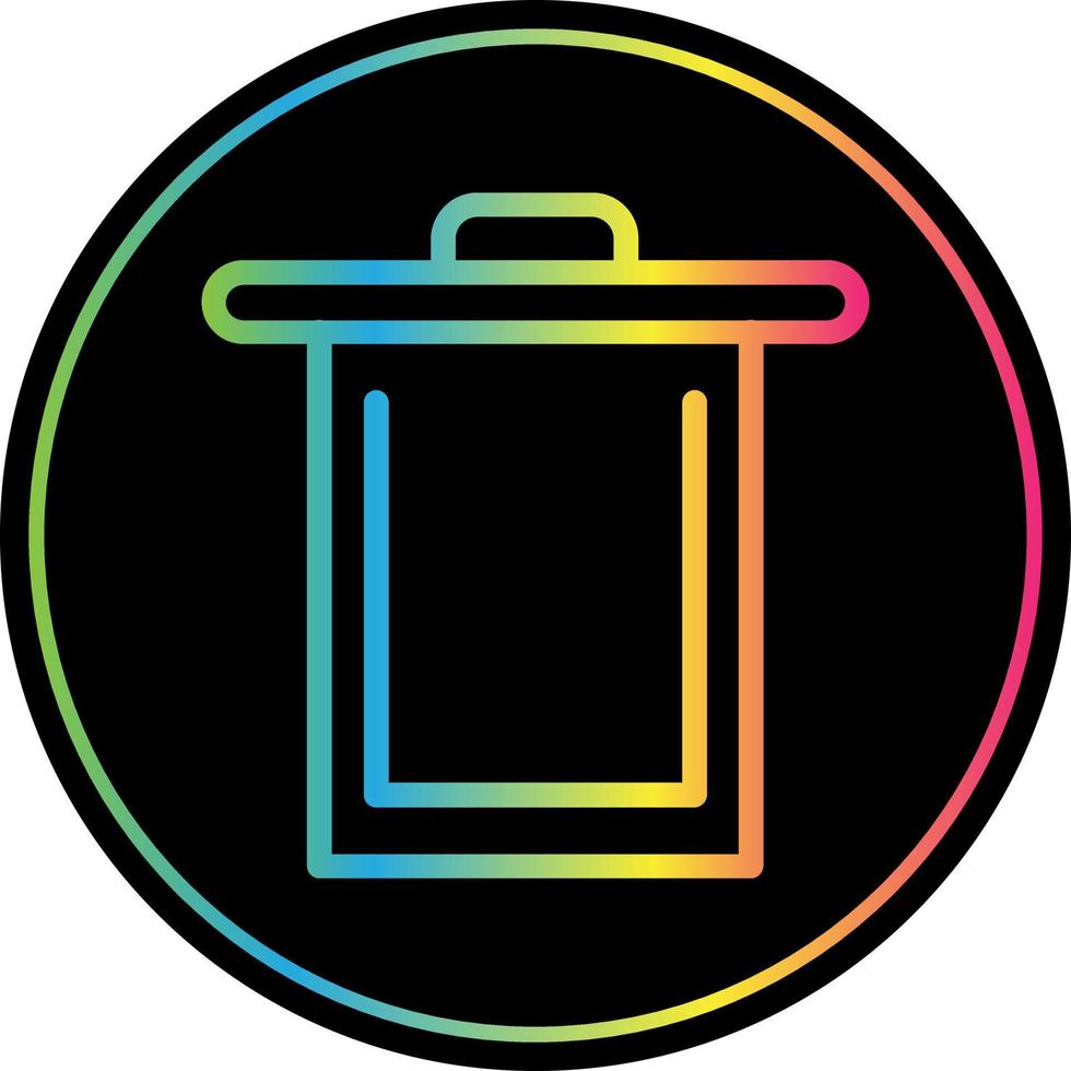 Trash Alt Vector Icon Design