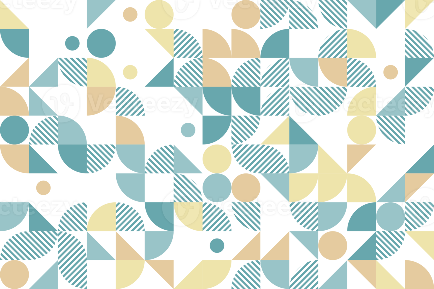 pastel color geometric block seamless pattern png