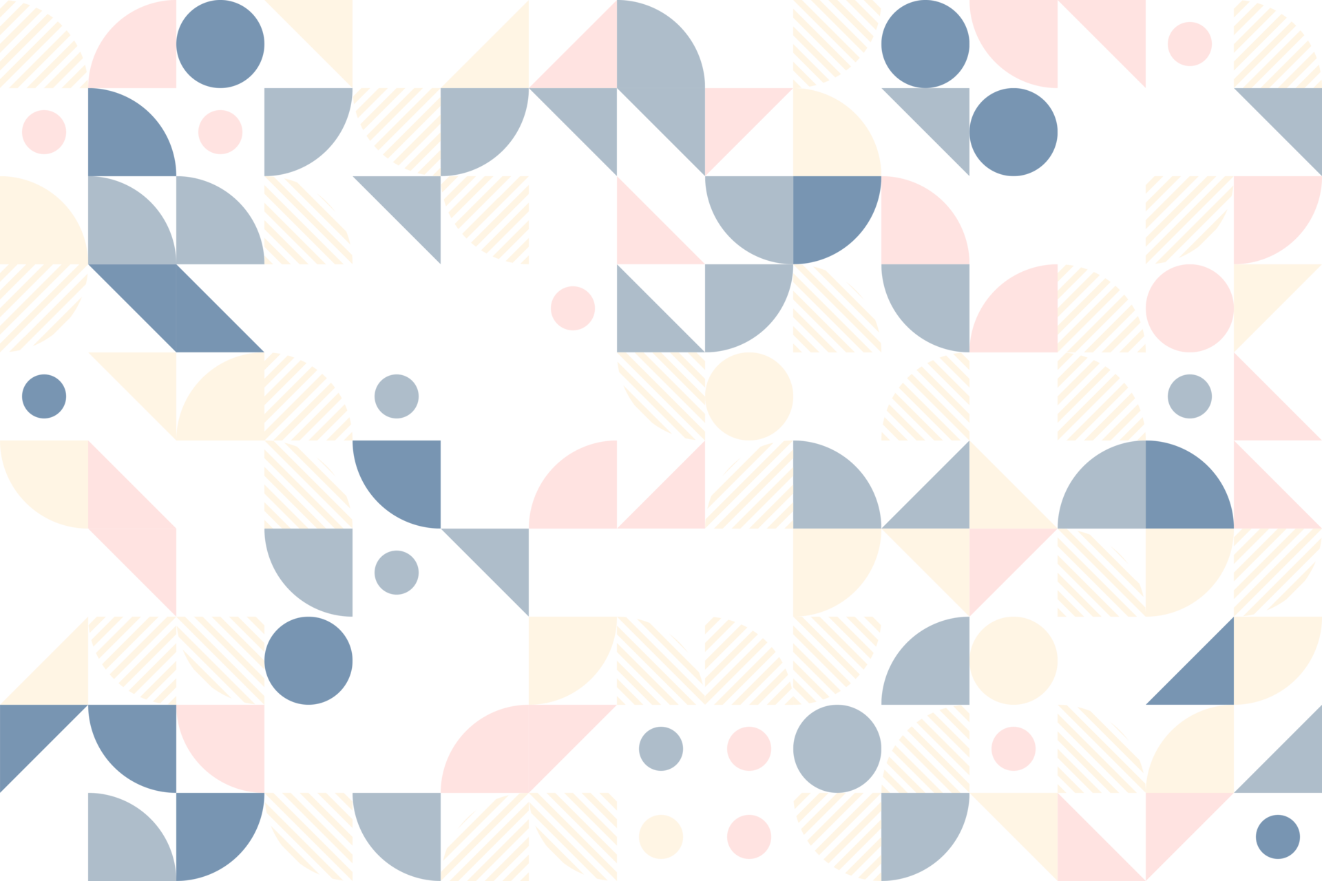 pastel color geometric block seamless pattern 15315145 PNG