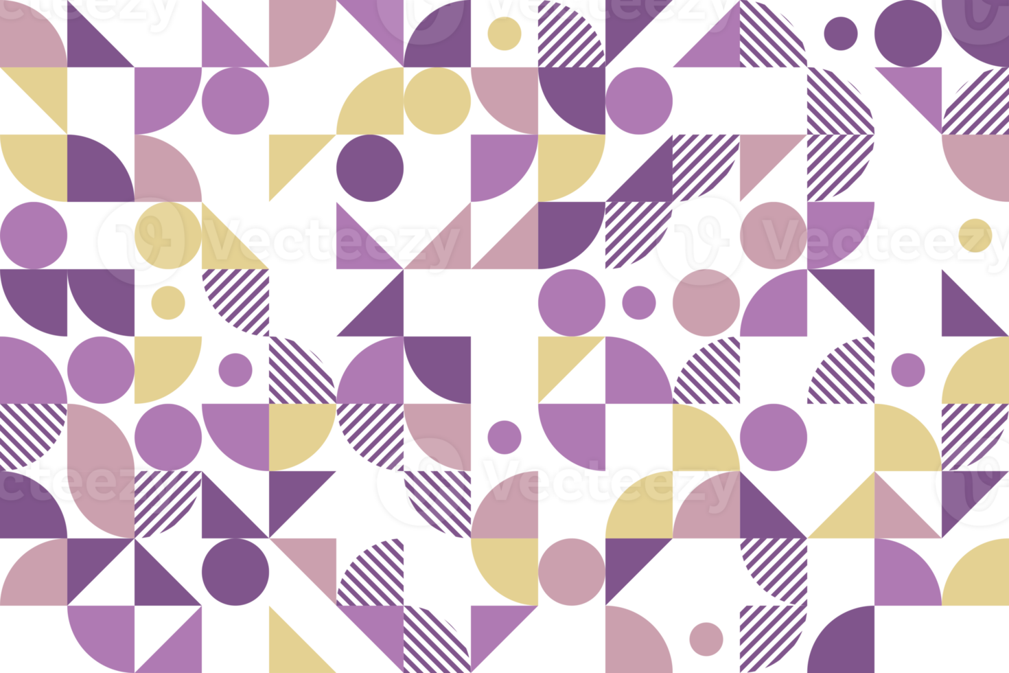 pastellfarbener geometrischer block nahtloses muster png