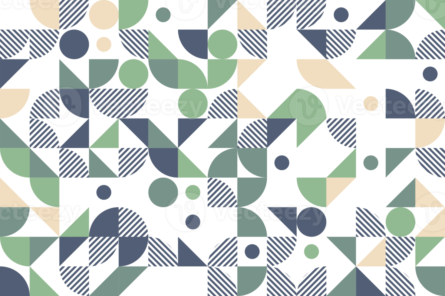 pastel color geometric block seamless pattern png
