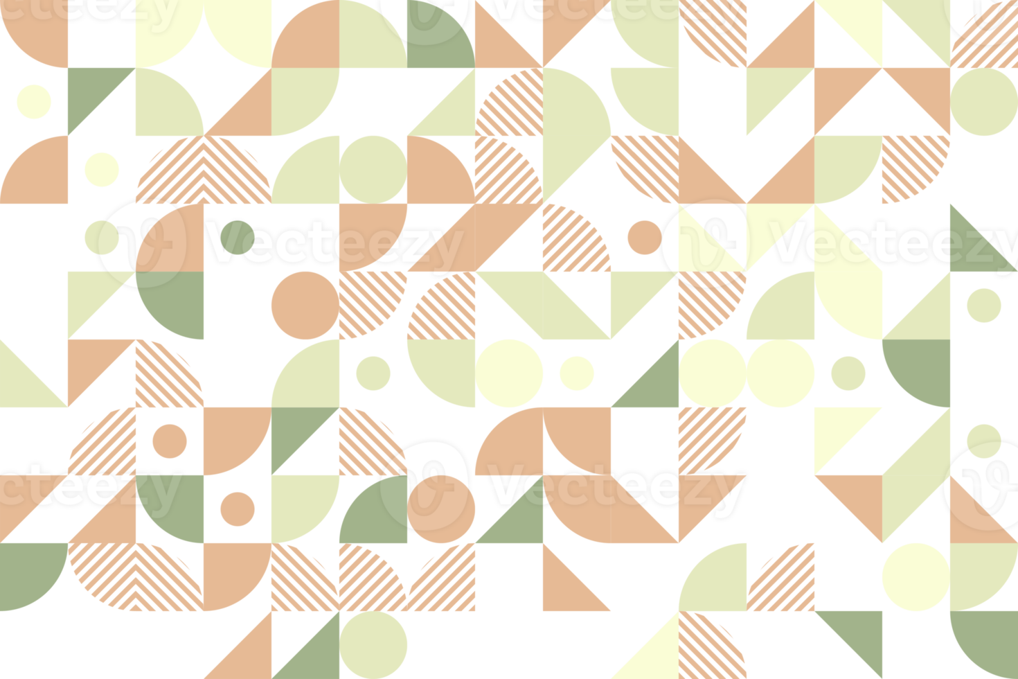 pastellfarbener geometrischer block nahtloses muster png