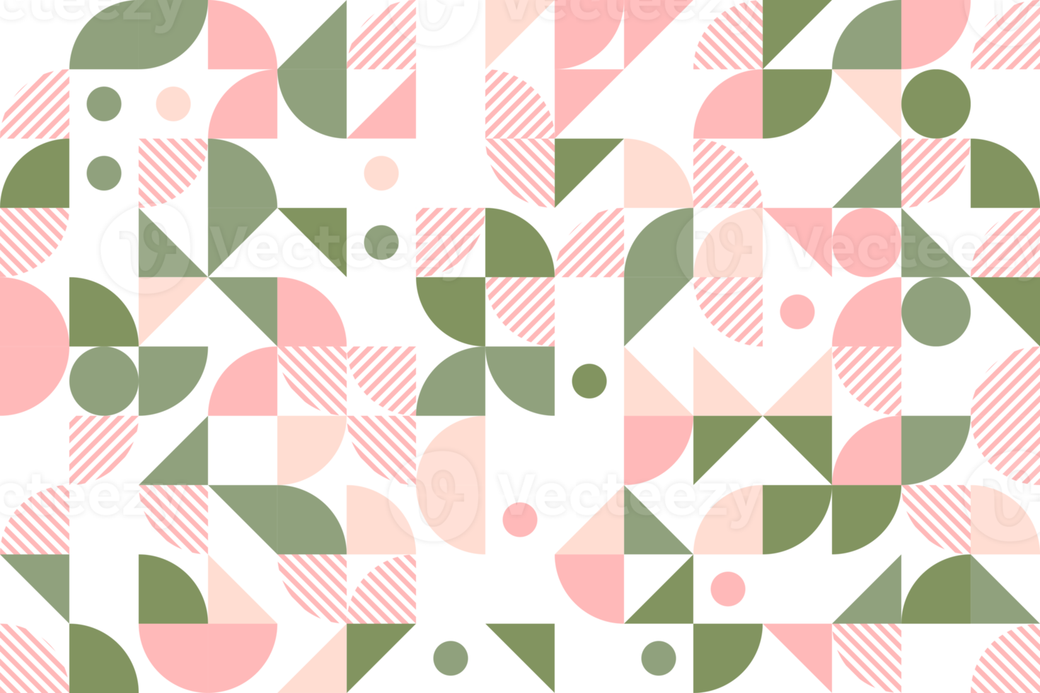 pastel color geometric block seamless pattern png