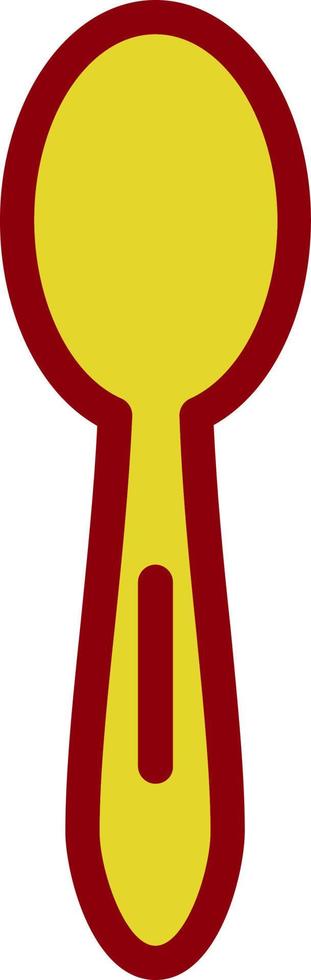 diseño de icono de vector de cuchara de utensilio