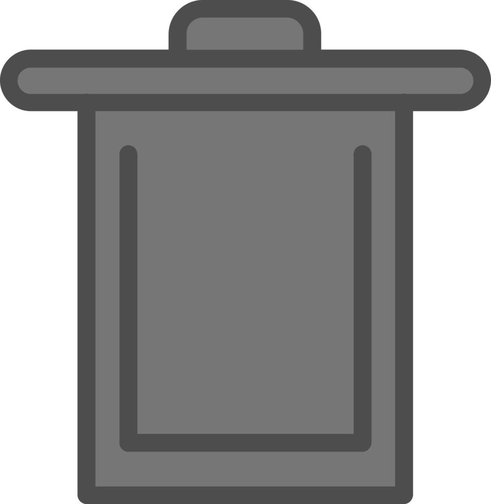 Trash Alt Vector Icon Design