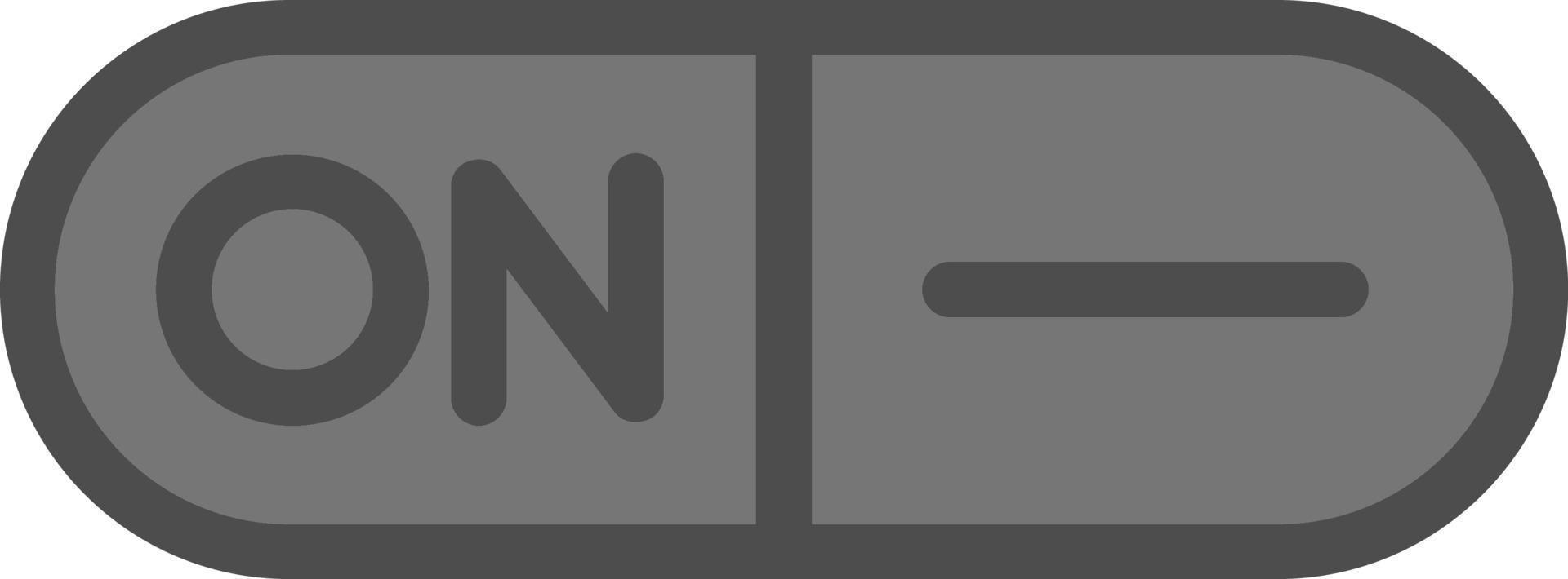 Toggle On Vector Icon Design