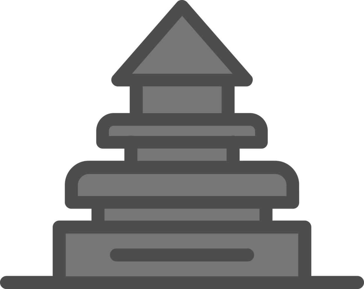 Vihara Vector Icon Design
