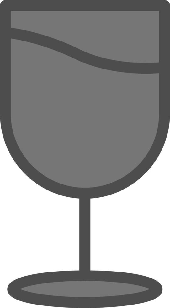 Wine Glass Vector Icon Design