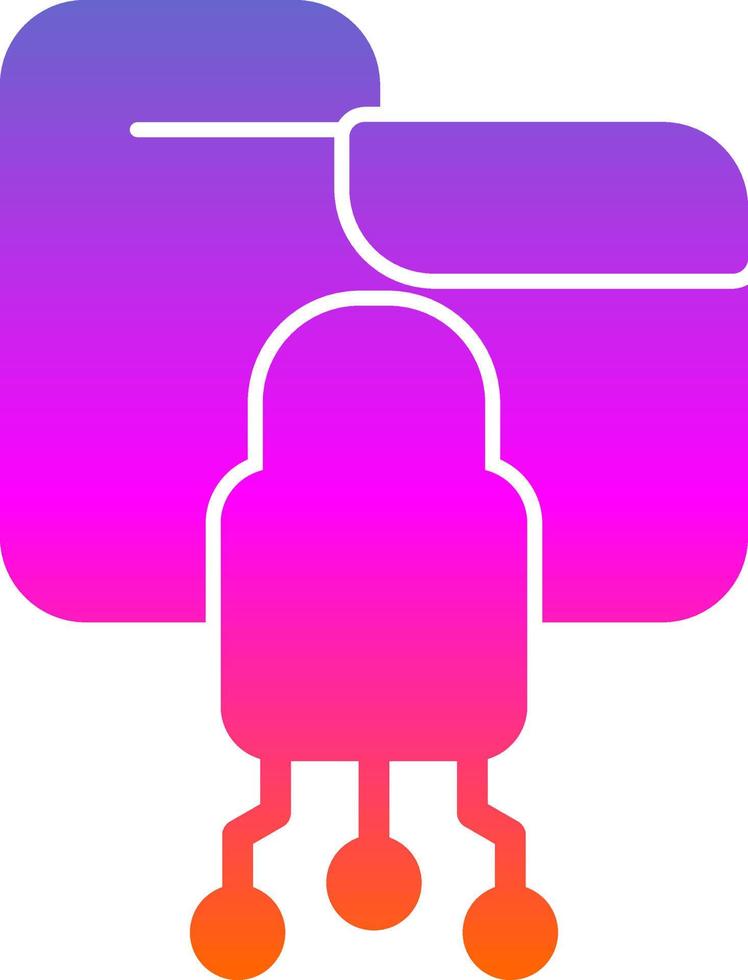 Data Encryption Vector Icon Design