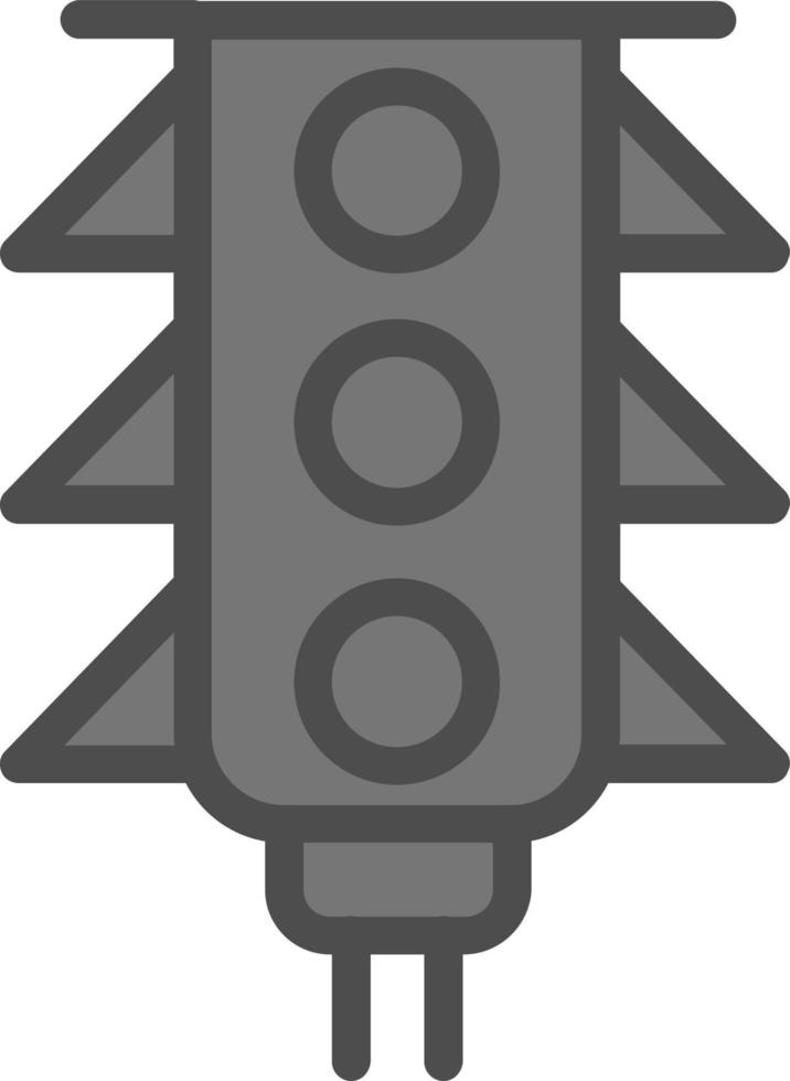 Traffic Light Vector Icon Design