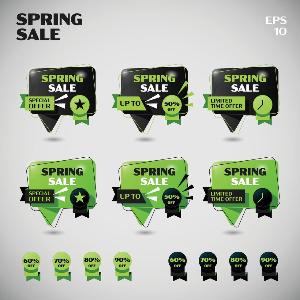 Basic Form of Chat Spring Sale vector