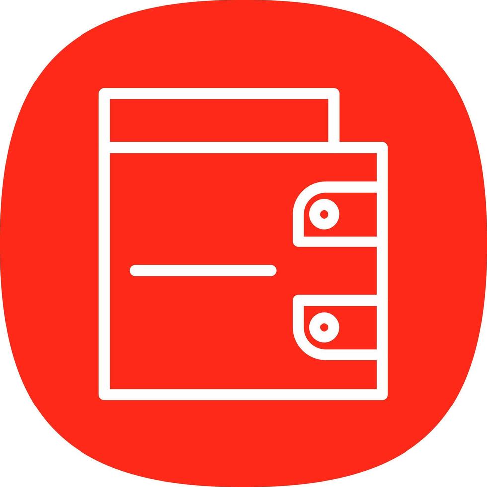 Wallet Vector Icon Design