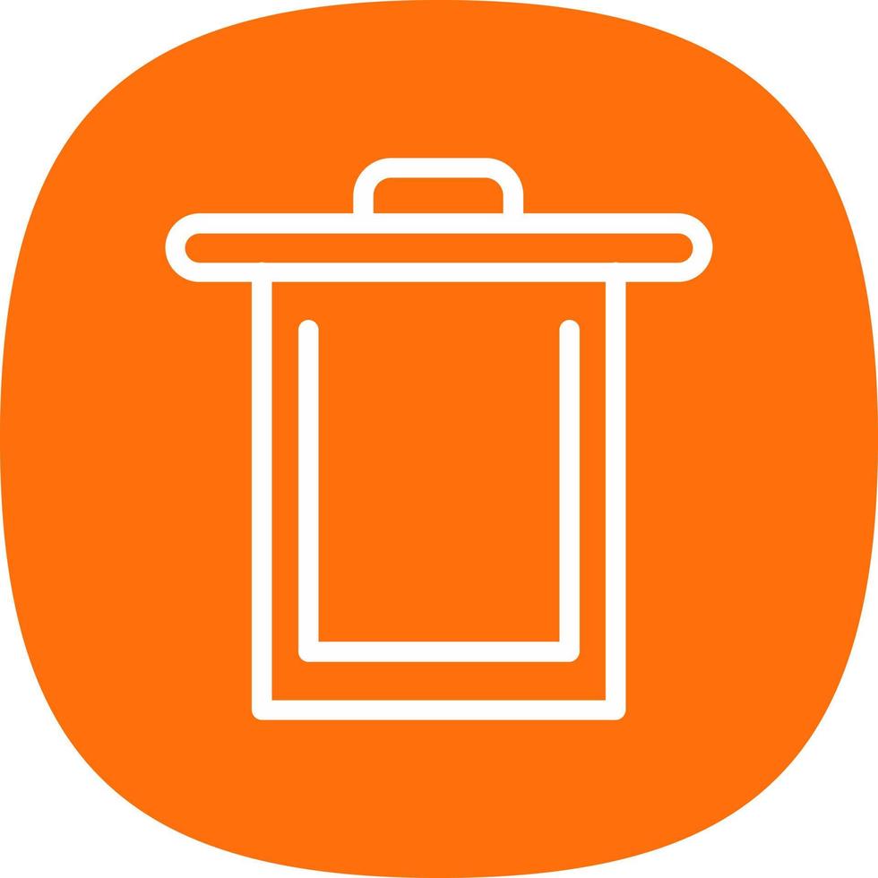 Trash Alt Vector Icon Design