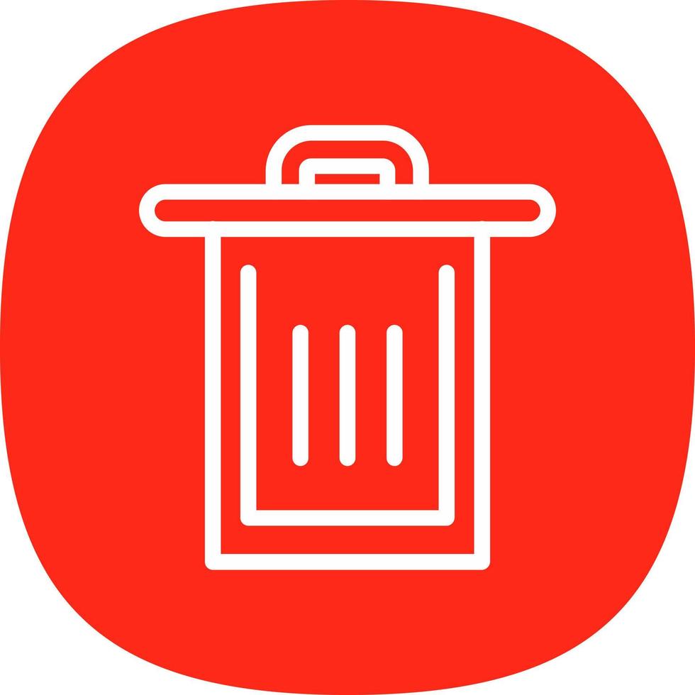 Trash Vector Icon Design