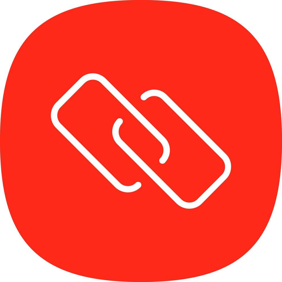 Unlink Vector Icon Design