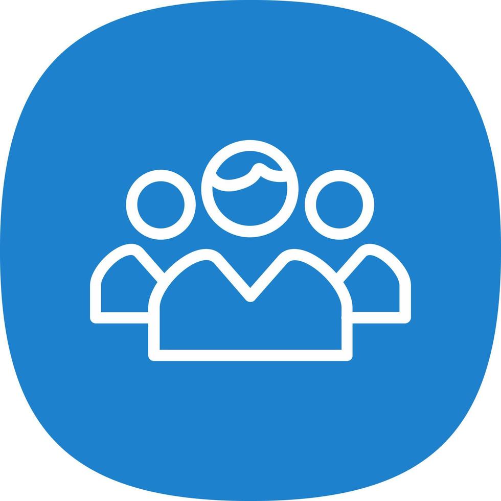 User Friends Vector Icon Design