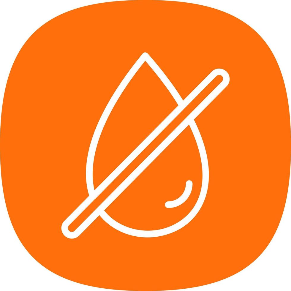 Tint Slash Vector Icon Design