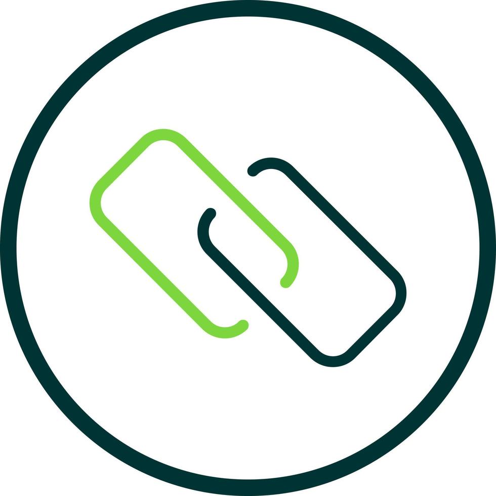 Unlink Vector Icon Design