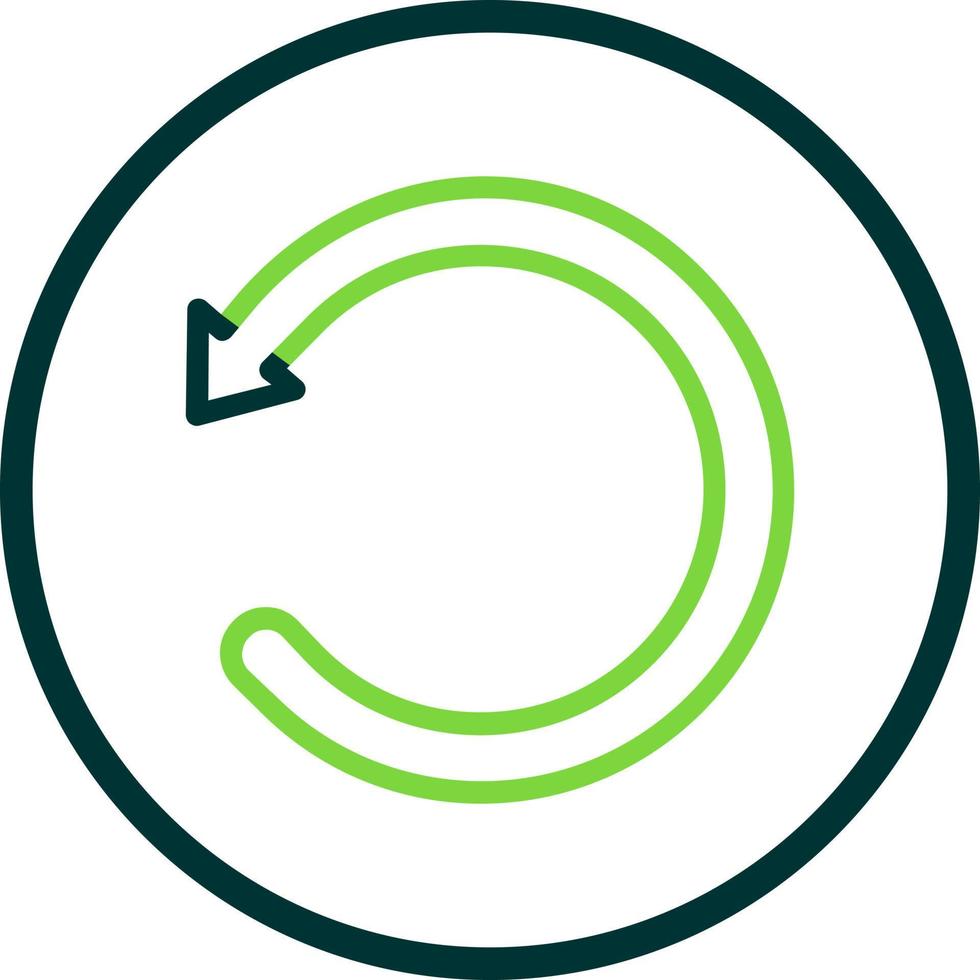 Undo Alt Vector Icon Design