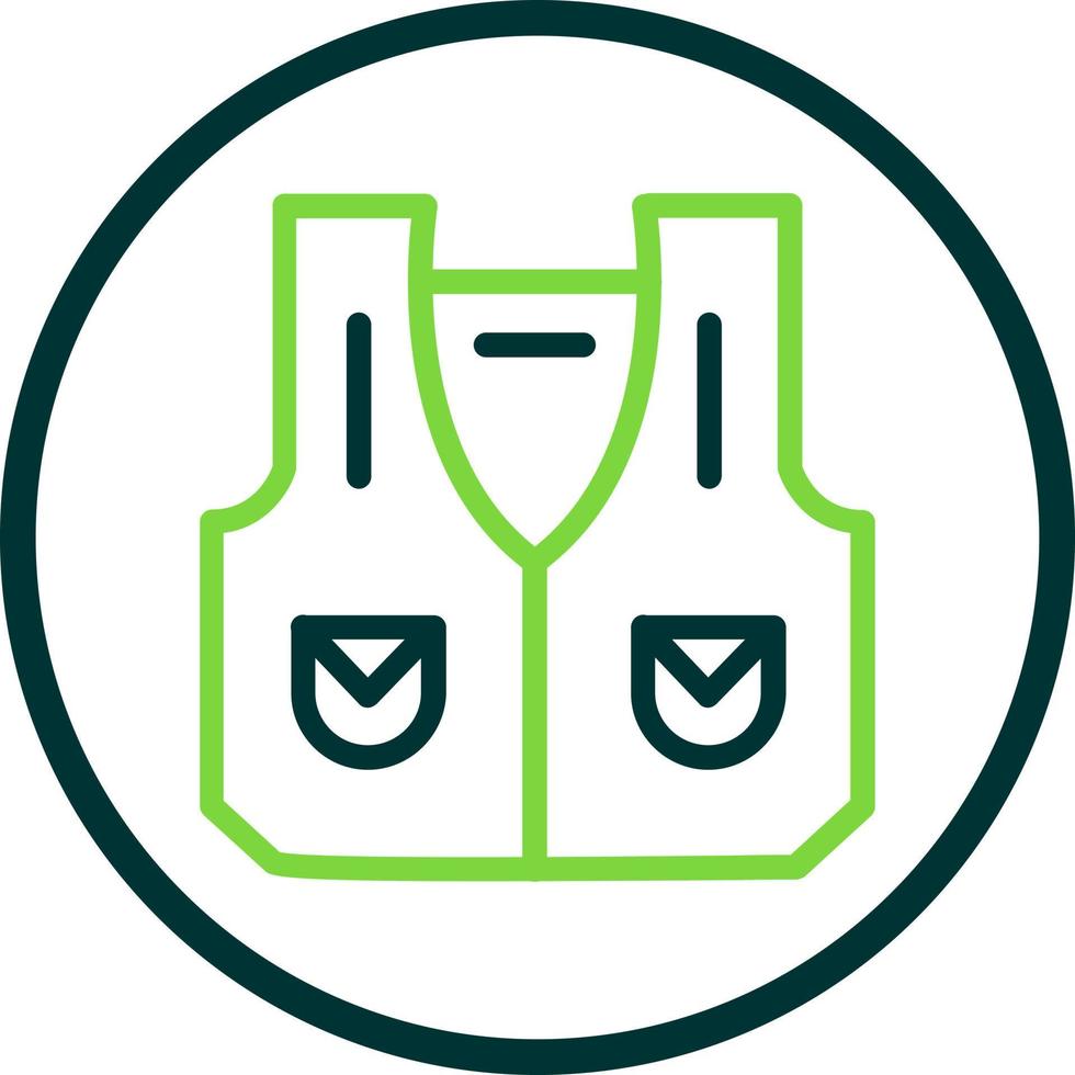 Vest Patches Vector Icon Design