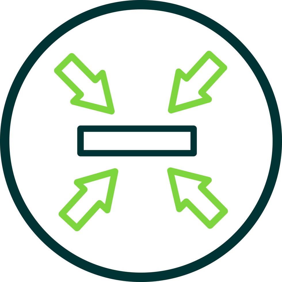 Window Minimize Vector Icon Design