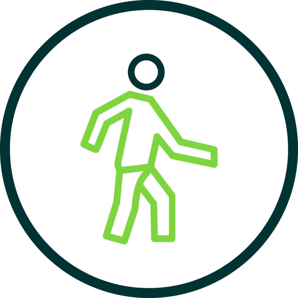 Walking Vector Icon Design